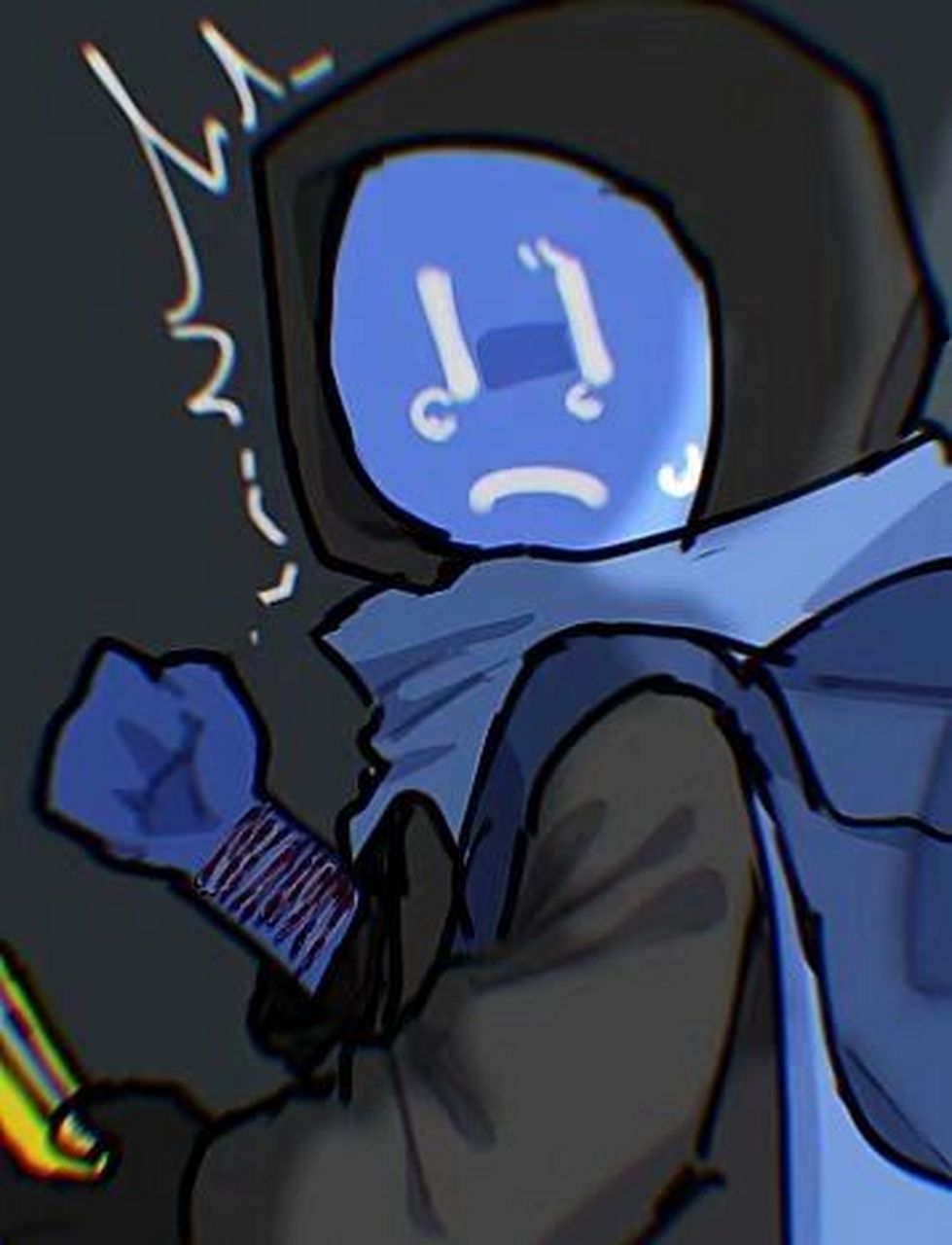 当小吉姆发现小汤姆紫产