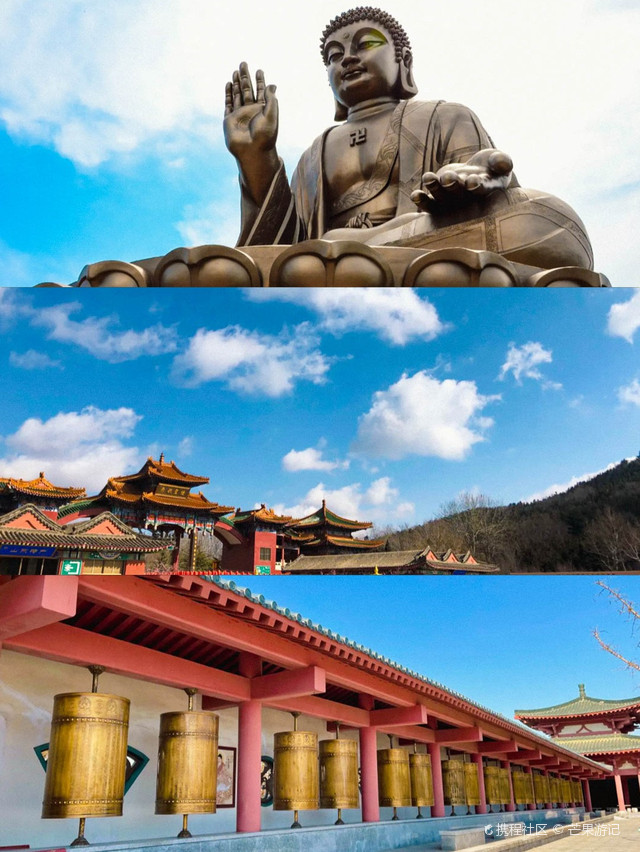 南山大佛释迦牟尼龙口南山旅游景区