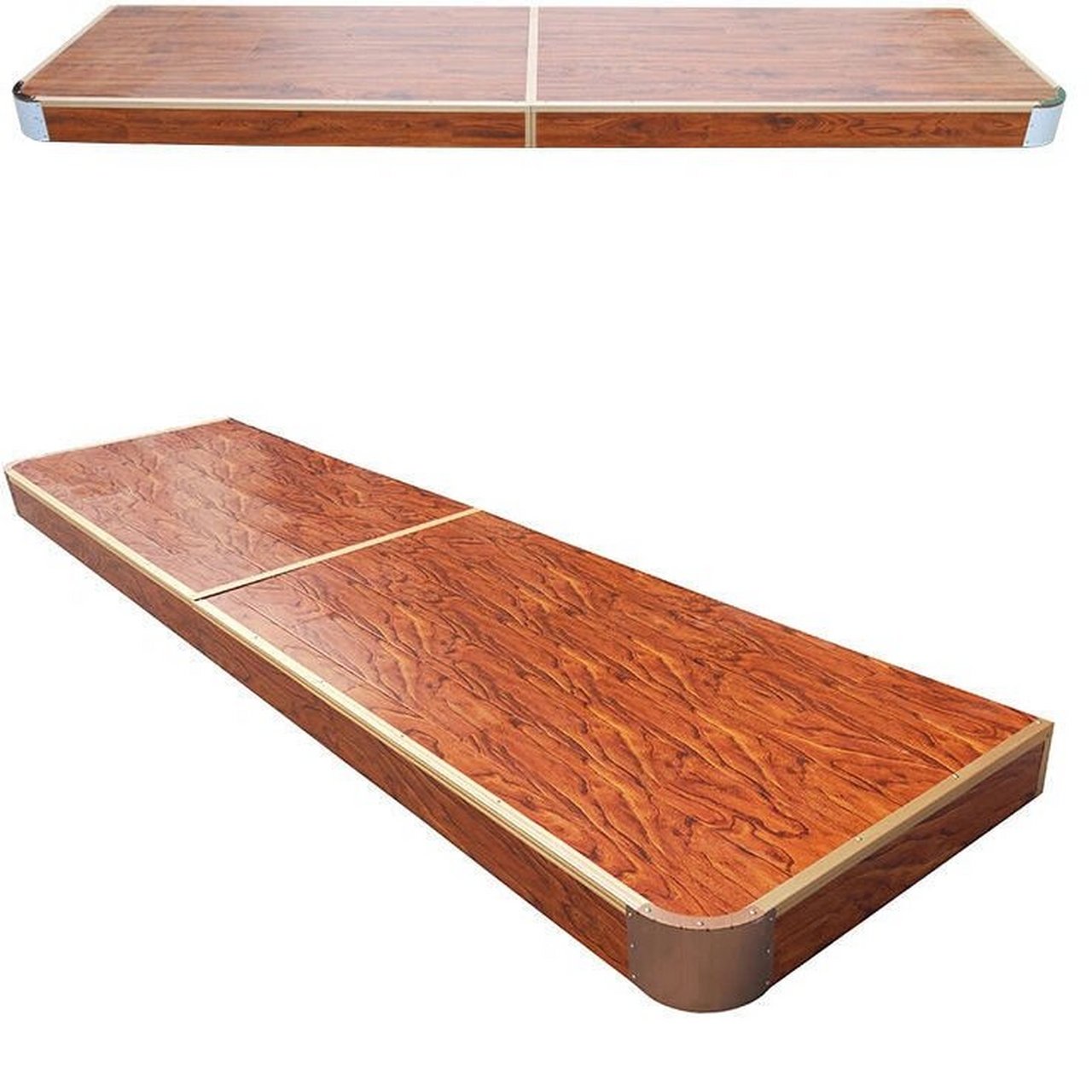 教学地台 教室讲台地台木质小舞台半圆t台幼儿园学校老师教学演讲台可