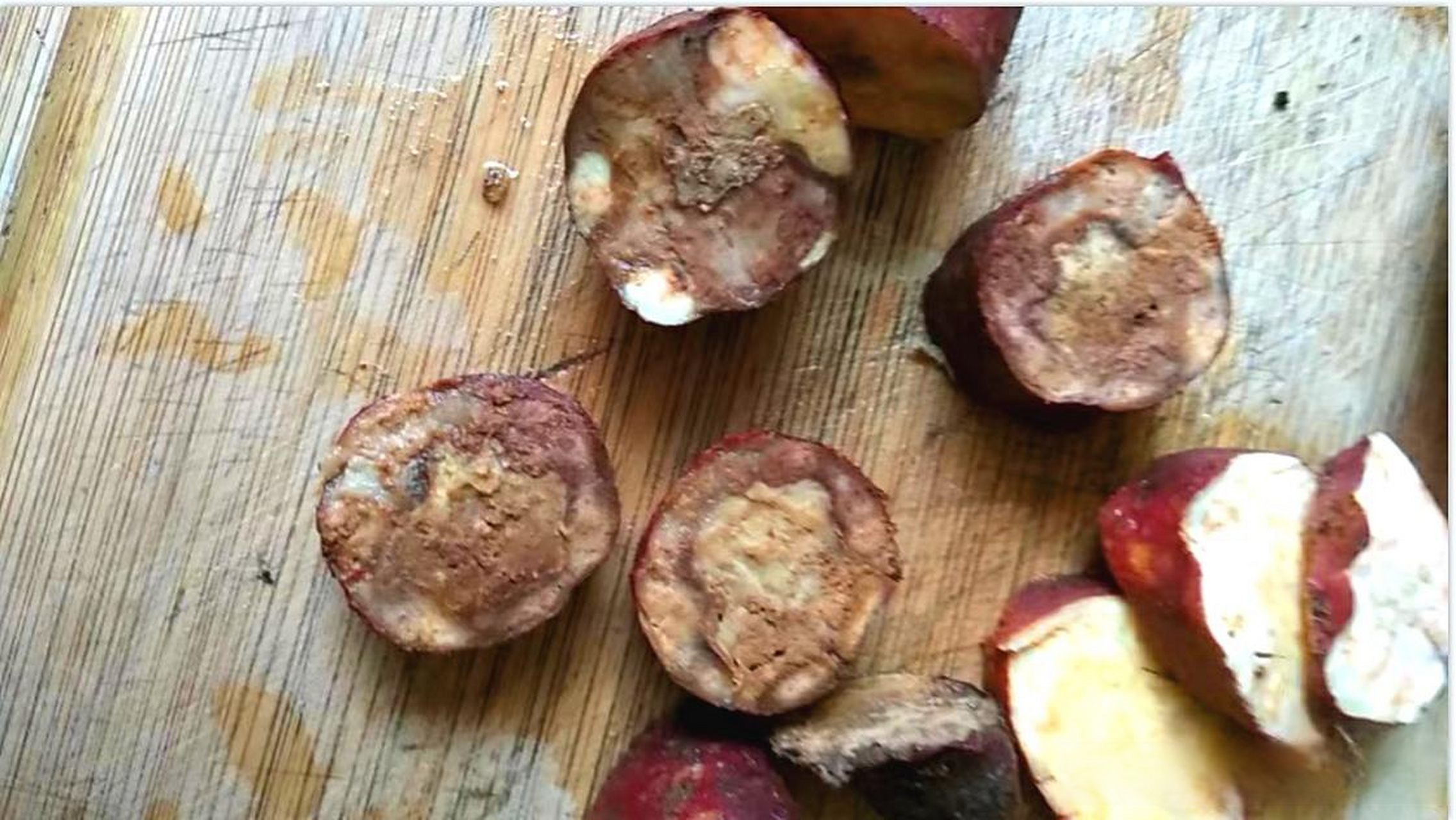 买到烂红薯,对方补偿5元,我只想如实评价 前几天