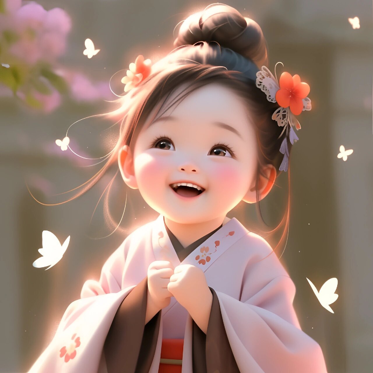 古风头像/笑对生活,愿余生一切安好