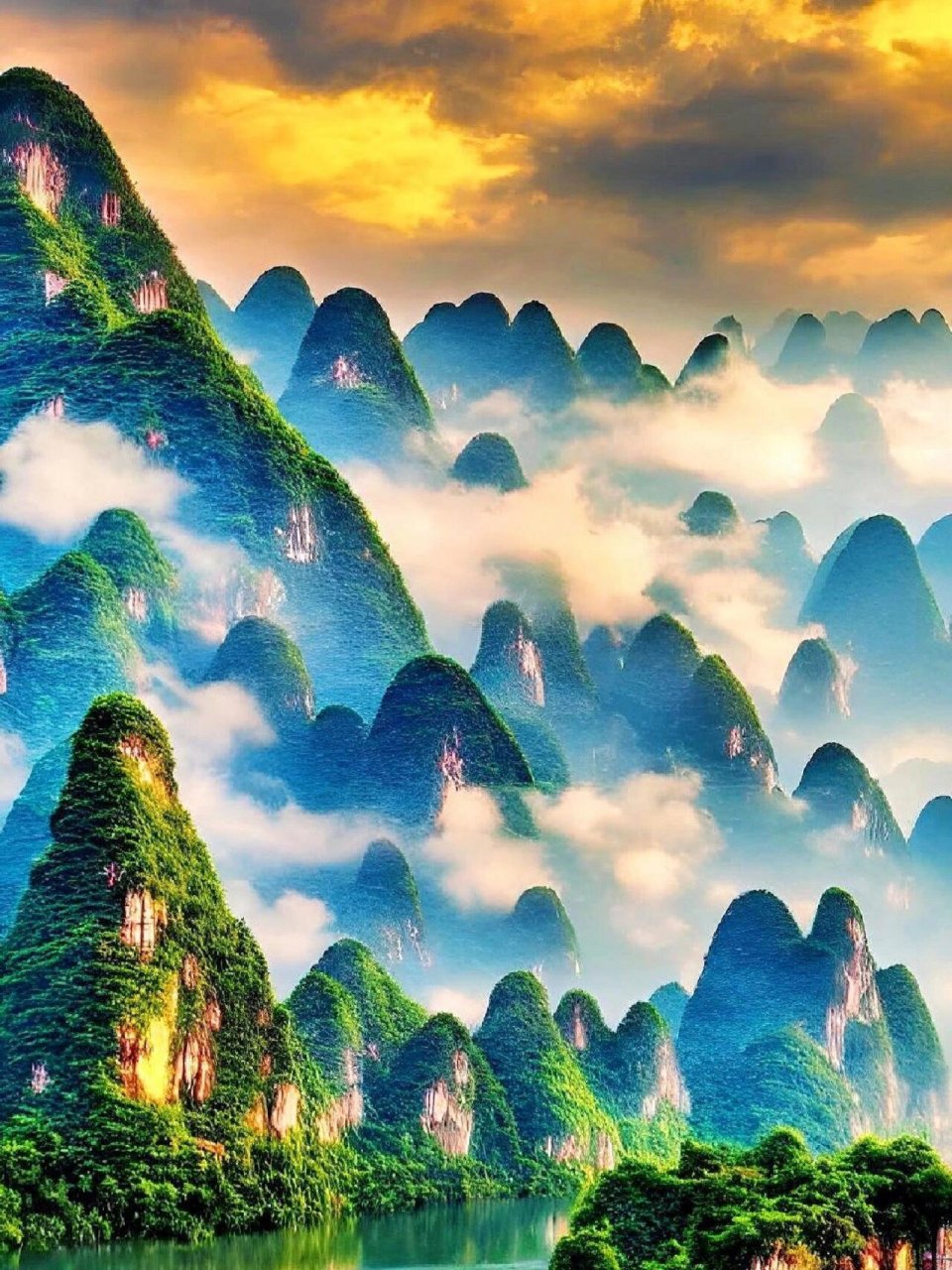 广西防港十万大山森林公园美景来了!