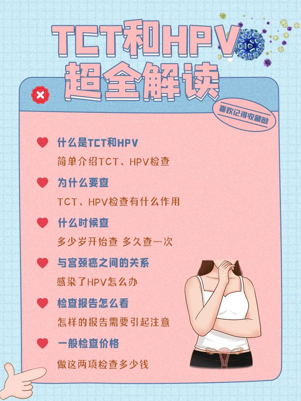 女生必須知道7515tct和hpv超全科普及注意事項 不得不說做女生真