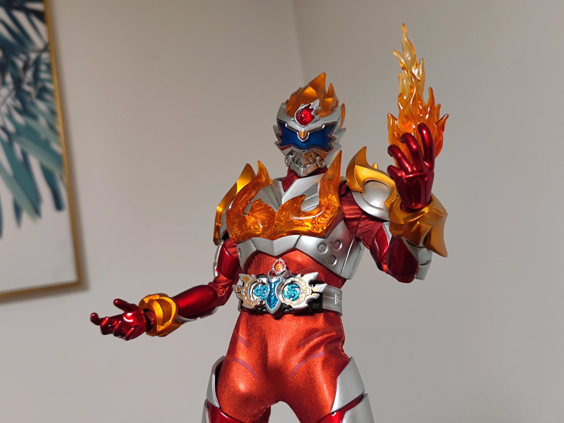 铠甲勇士拿瓦 12寸收藏级 皮套可动人偶