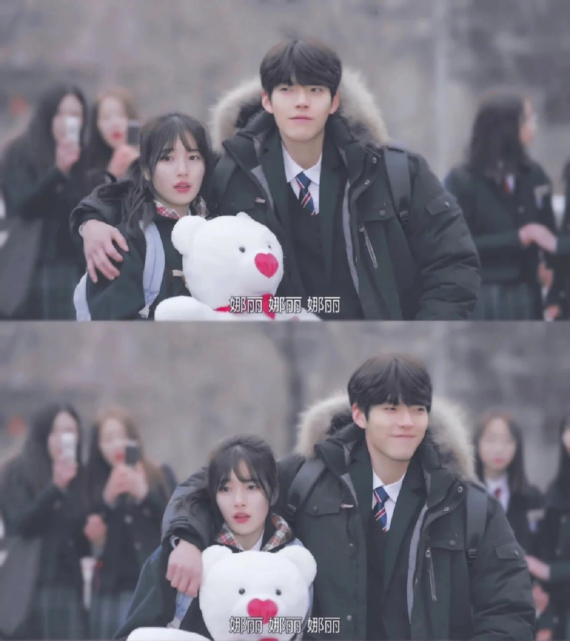 韩剧《任意依恋》好虐92 高颜值男女主 悲惨女主:鲁乙 高中的时候