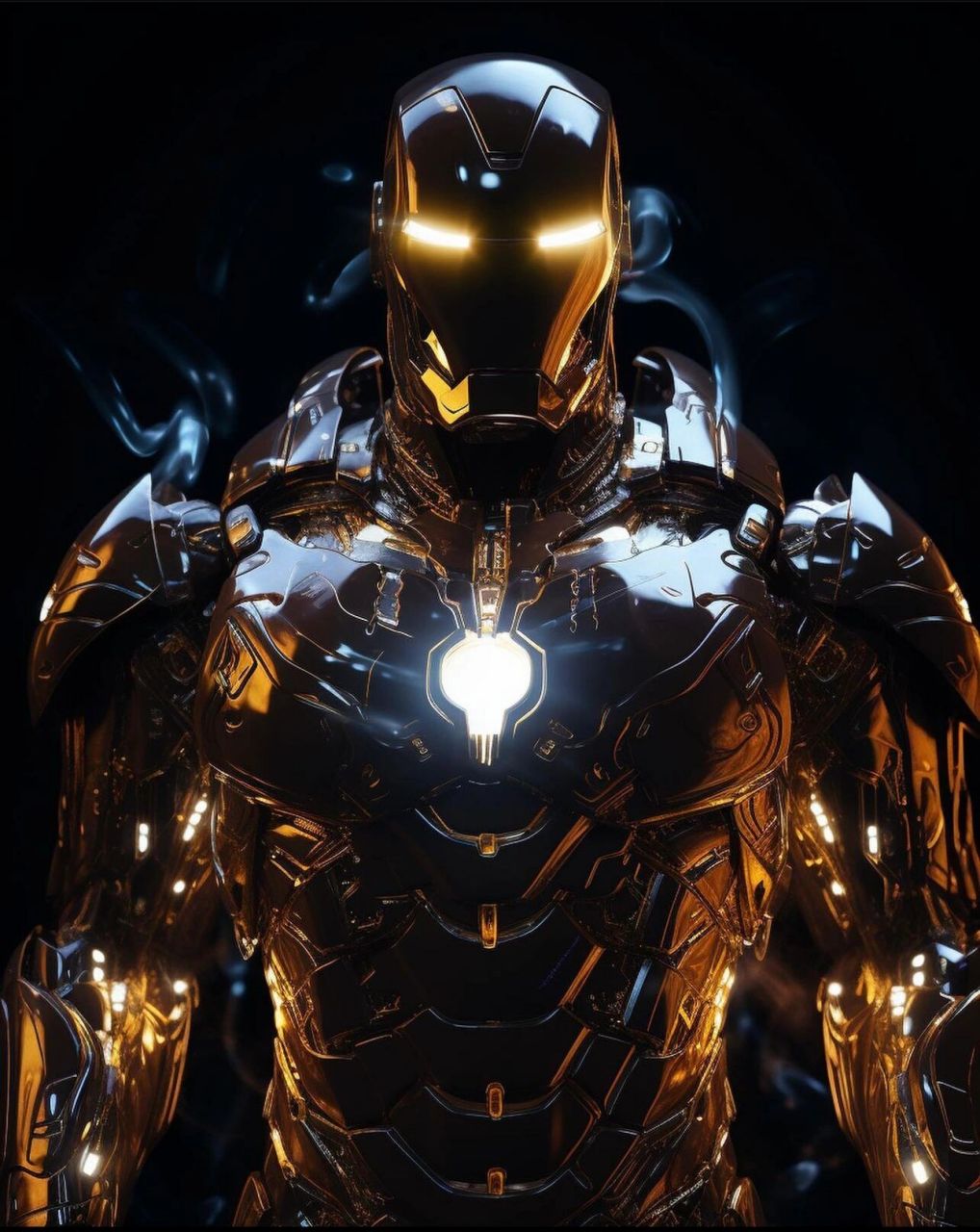 【4k超清壁纸】钢铁侠———金色铁人