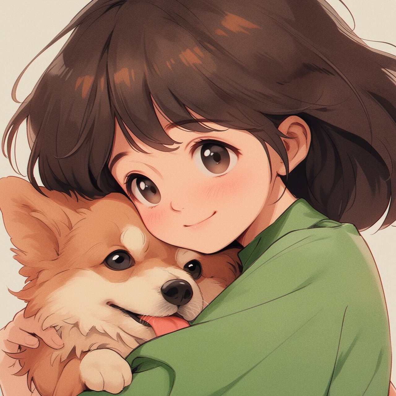 小众审美干净可爱头像 今天的一些作品,适合做微信头像图片,卡通风格