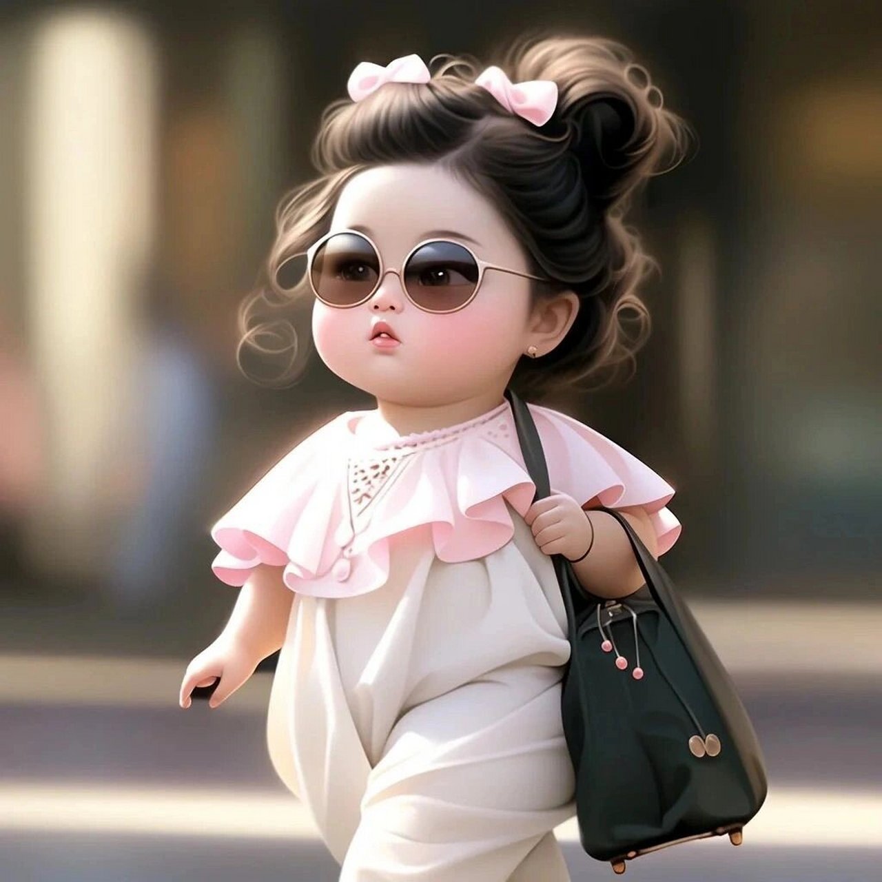 可爱头像 给小胖女孩准备一组超可爱头像,拿走不谢