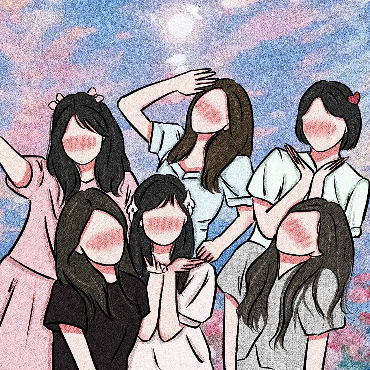 六人姐妹头像/你们是贯穿我青春的礼物97     9215搬运9215