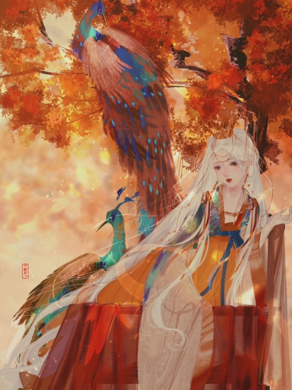 素材积累 | 古代女子服饰打扮片段(15) 1.