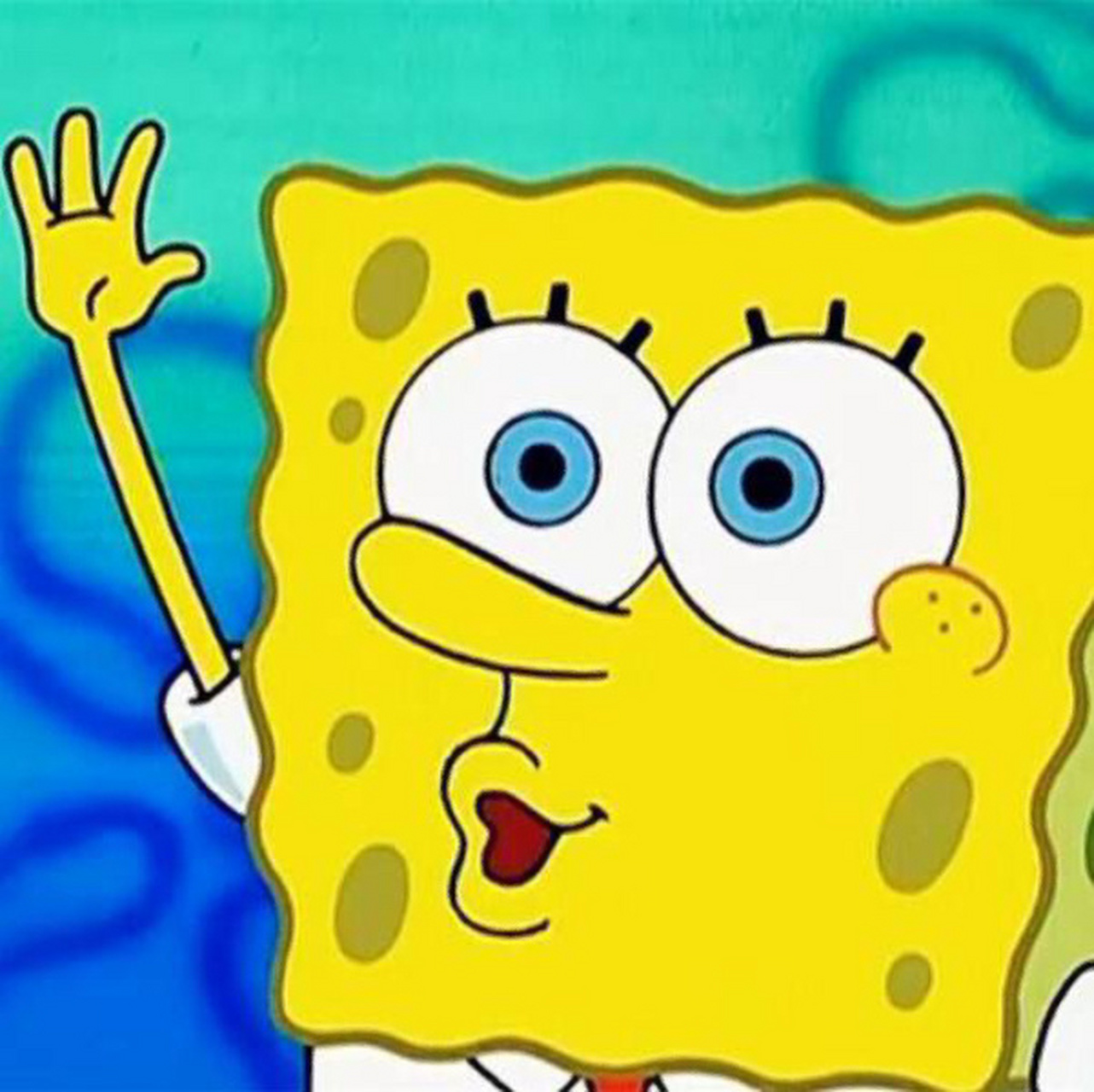 海绵宝宝派大星情侣头像可爱