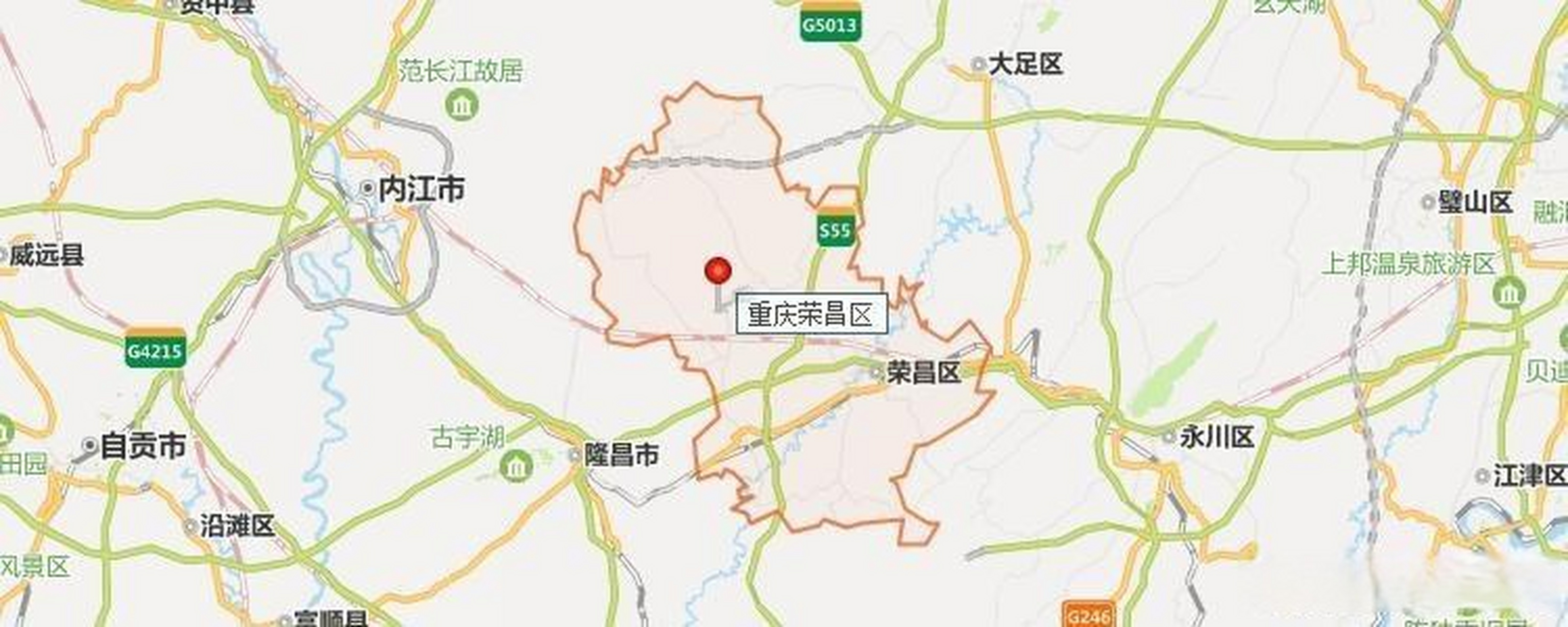 荣昌众多的古镇中,其中的万灵古镇