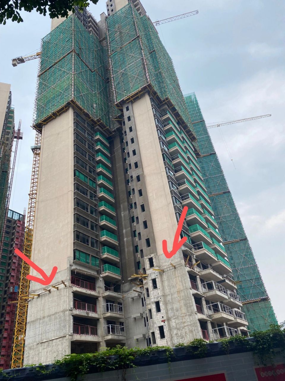 今天终于看到了槽钢层 真的被插的五花八门!