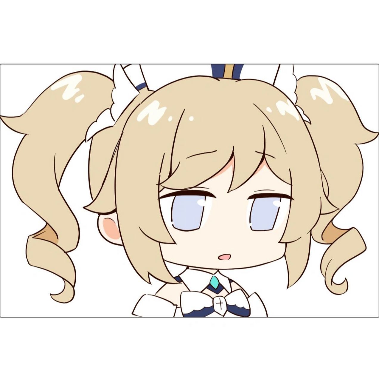 从漫画中抽取的芭芭拉表情包欢迎使用!