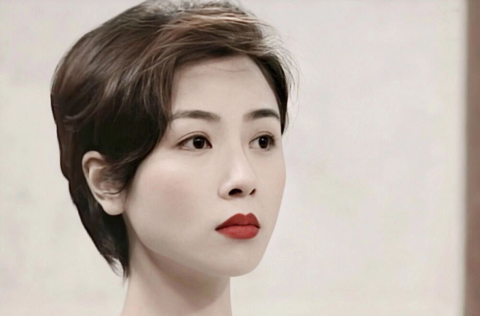 旧时美人|分享100位美人no.42袁洁莹       	 港星女神中的短发天花板