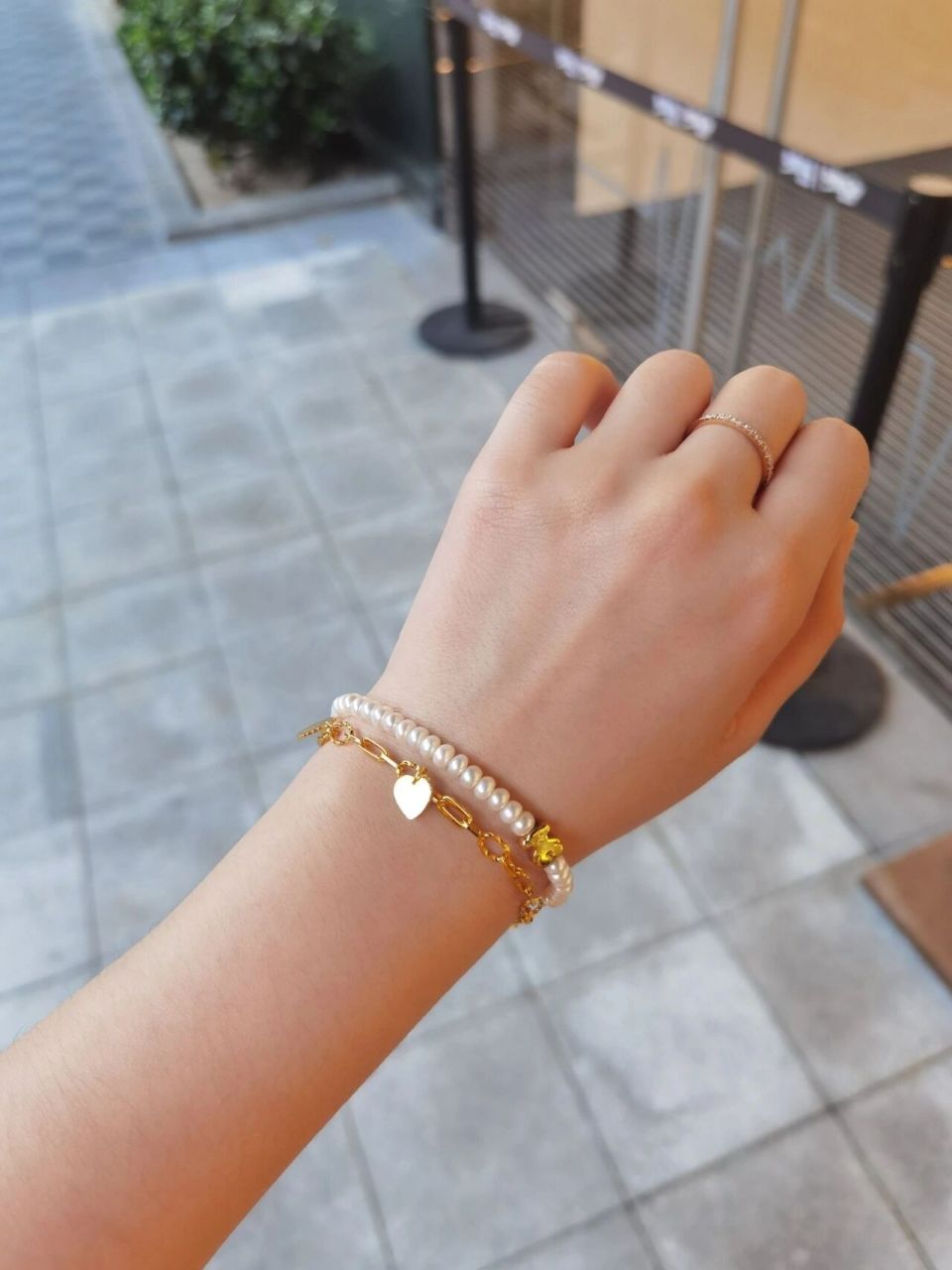 周大福ins风lucky黄金手链 一直想挑选一款比较时髦的黄金手链/手镯