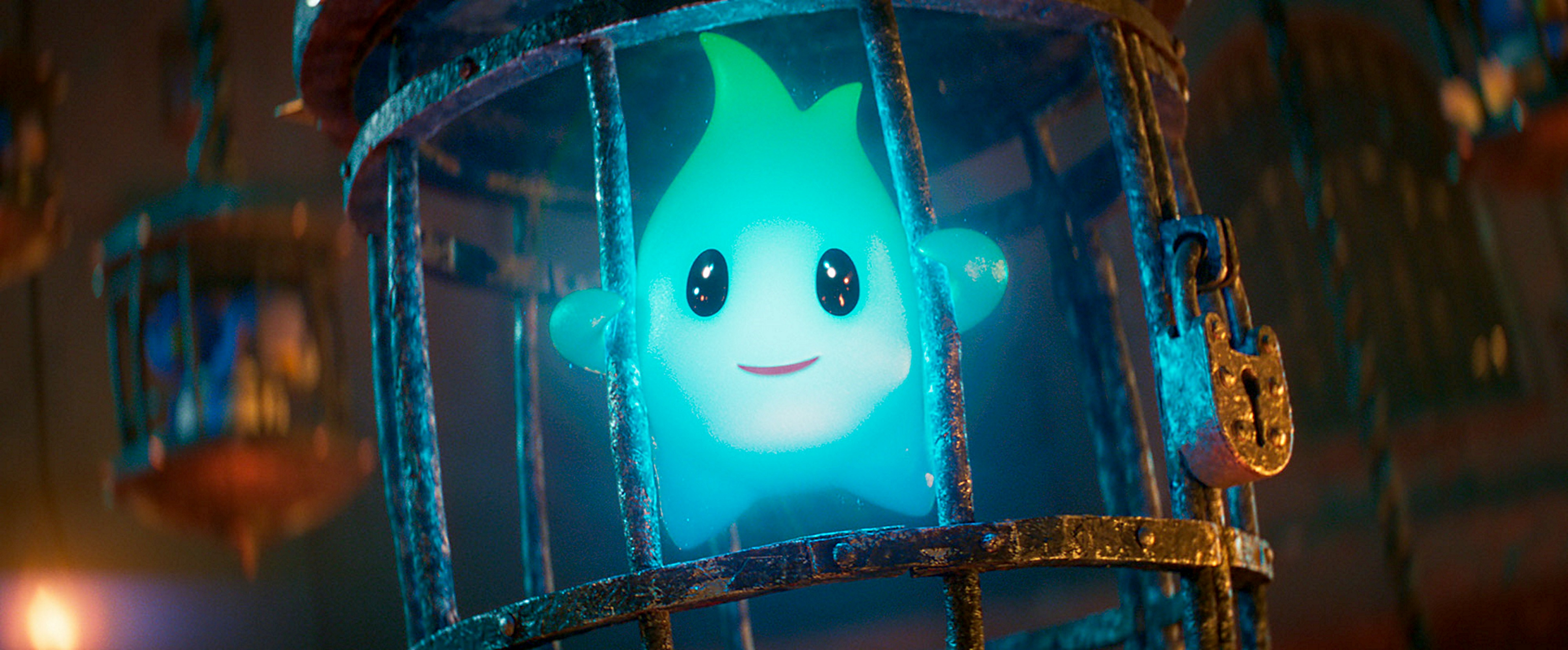 《超级马力欧兄弟大电影》里这个蓝色小星星,为什么一直想死呢?