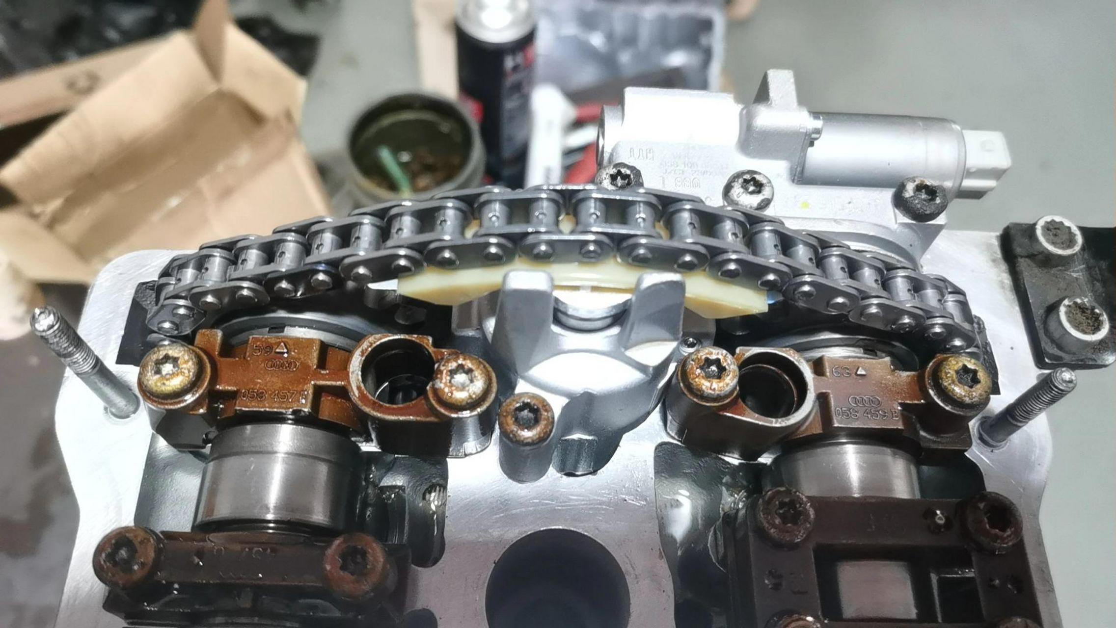 ea113发动机正时链条调整