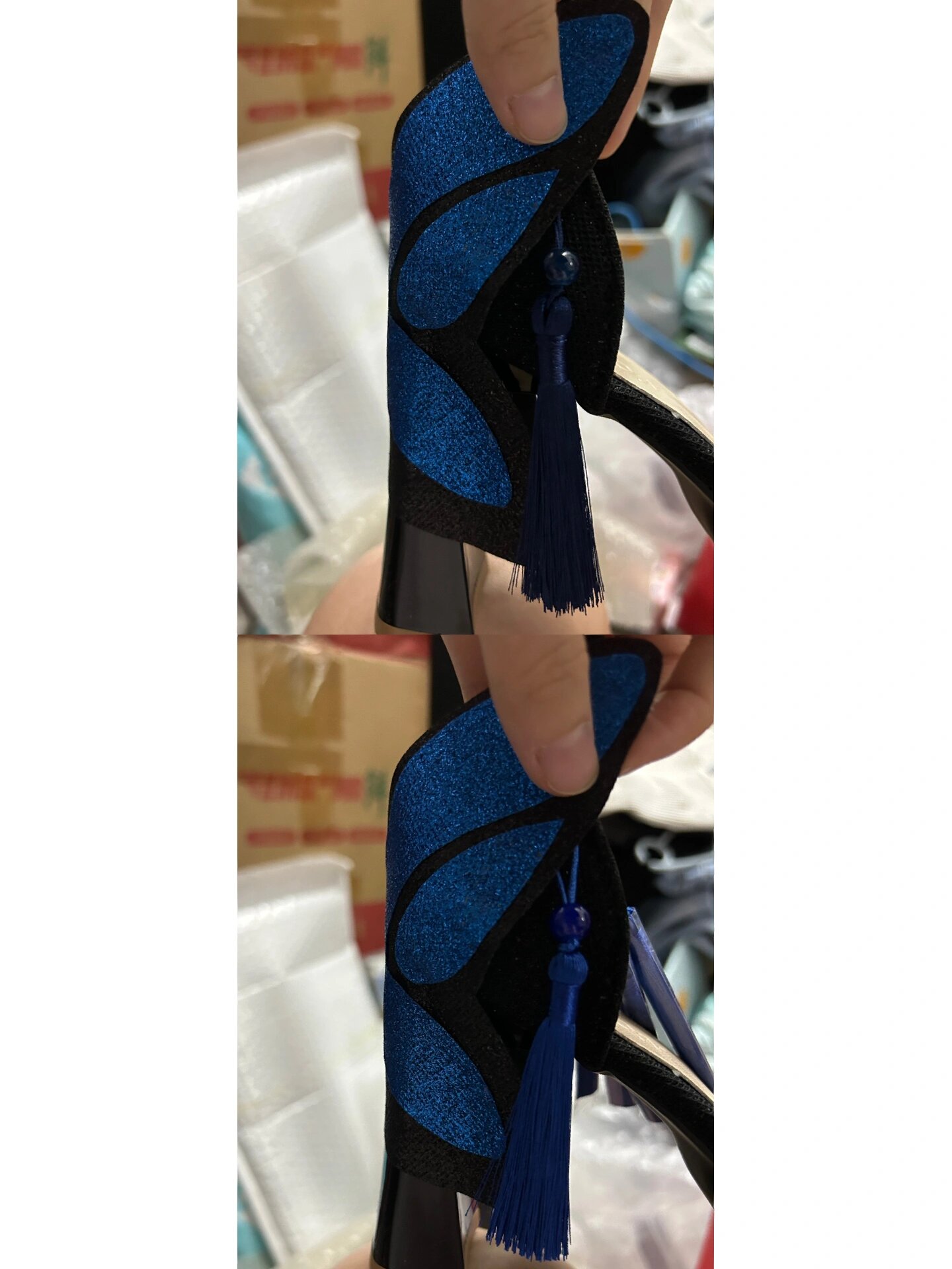 原神刻晴霓裾翩跹cos鞋子定制