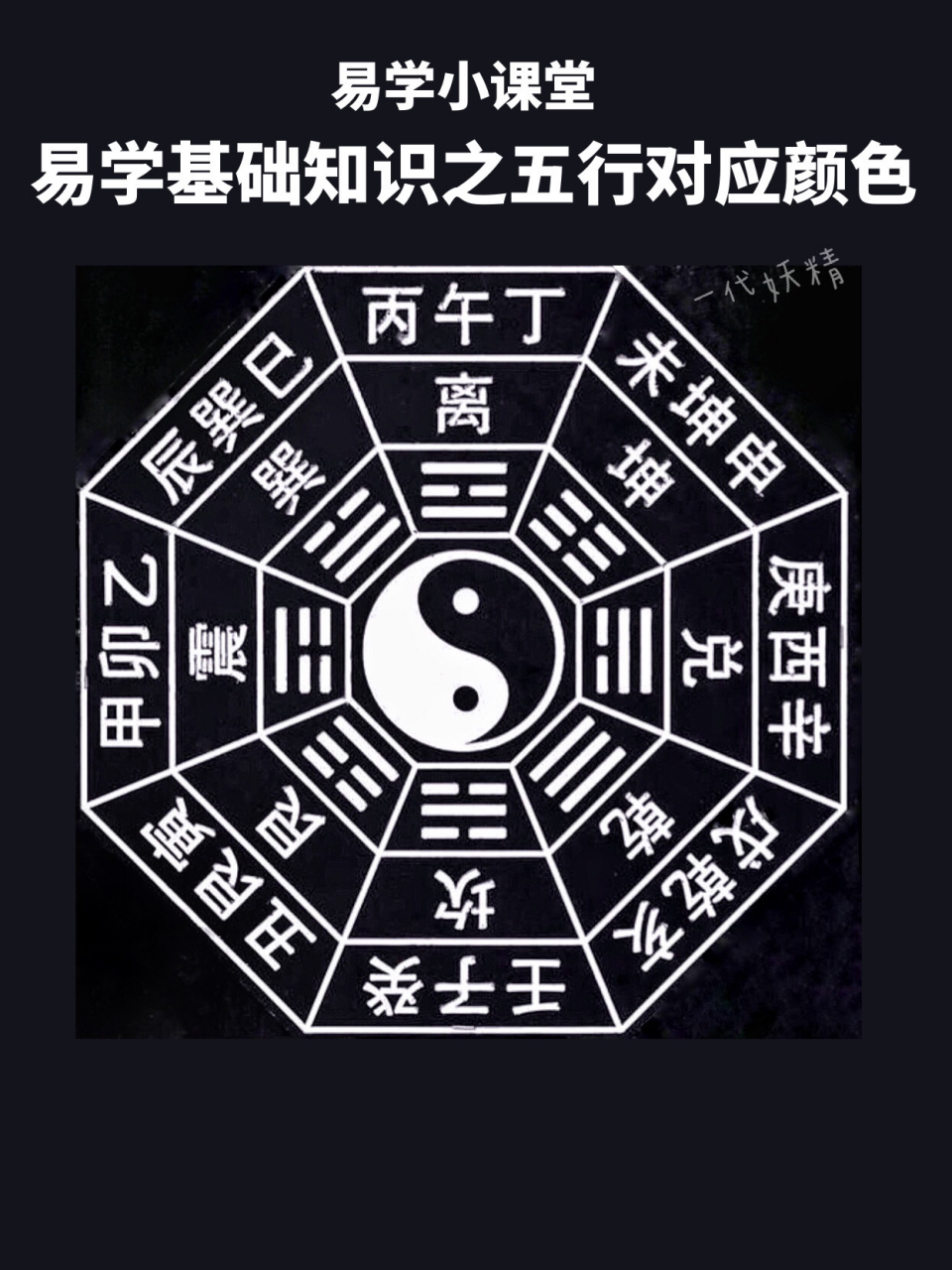 易学基础知识之五行对应的颜色 金:金色,银色,金属色,白色,米白.