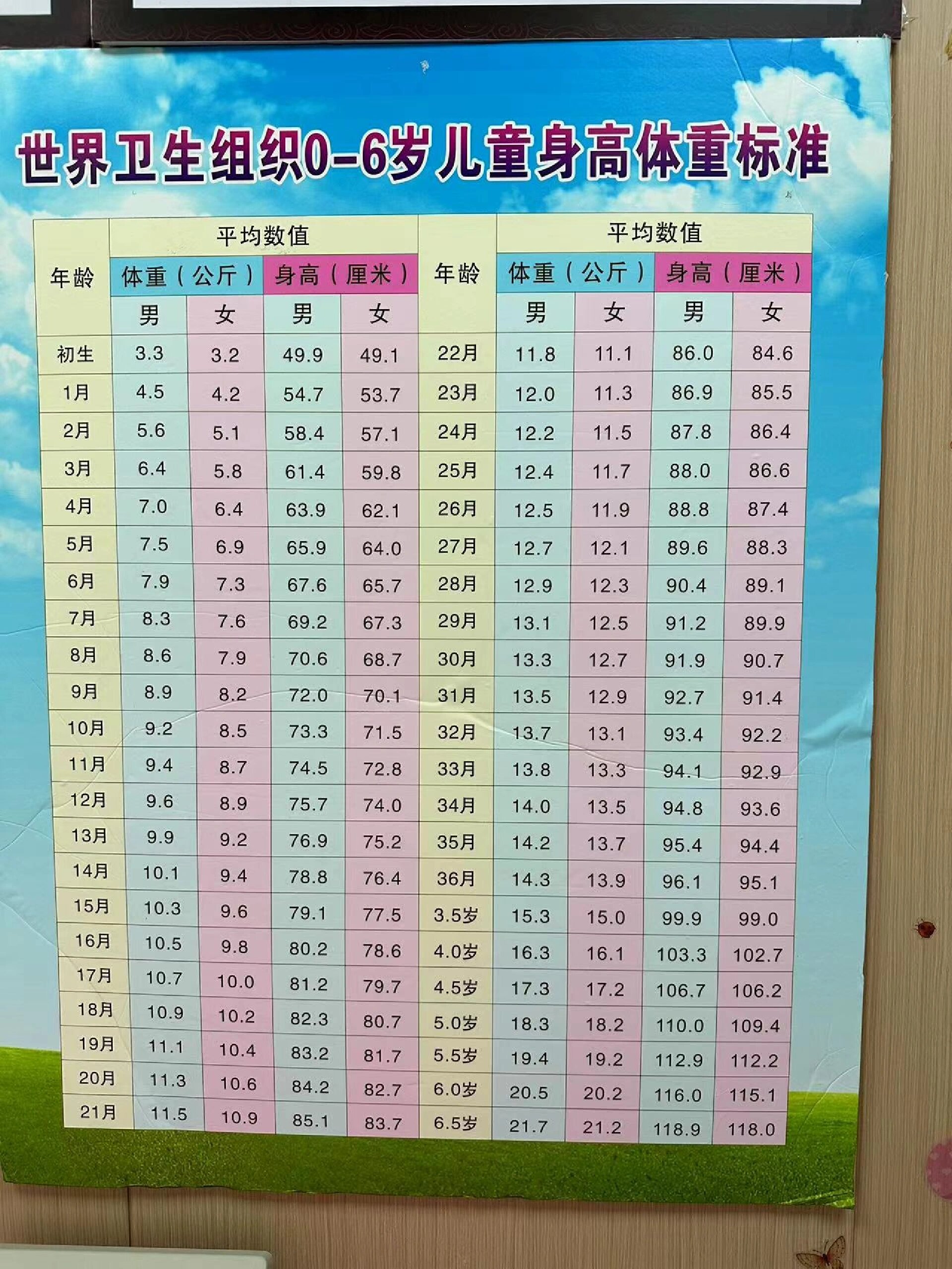 七个多月的宝宝多重了?