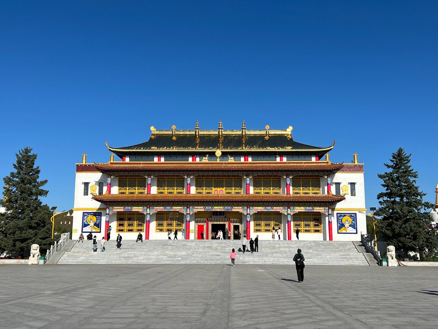 葛根庙@兴安盟科尔沁右翼前旗 葛根庙,在内蒙古自治区兴安盟乌兰浩特