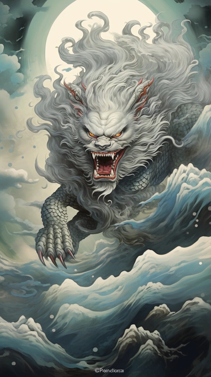 山海经神兽貔貅 貔貅是中国古代神兽之一,与龙,凤,龟,麒麟并称为五大