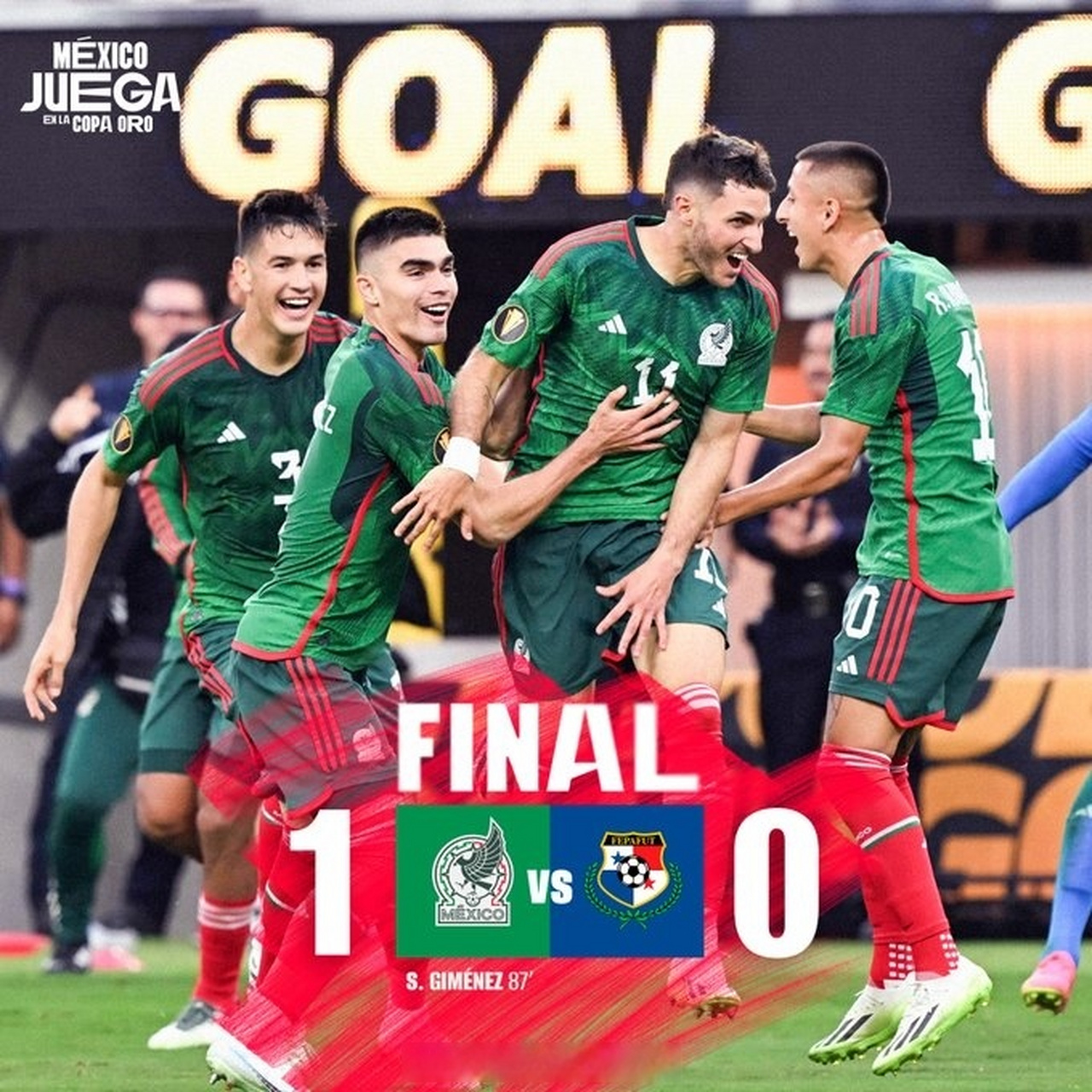 墨西哥夺金杯赛冠军#   中北美金杯赛,墨西哥1-0绝杀巴拿马夺得冠军