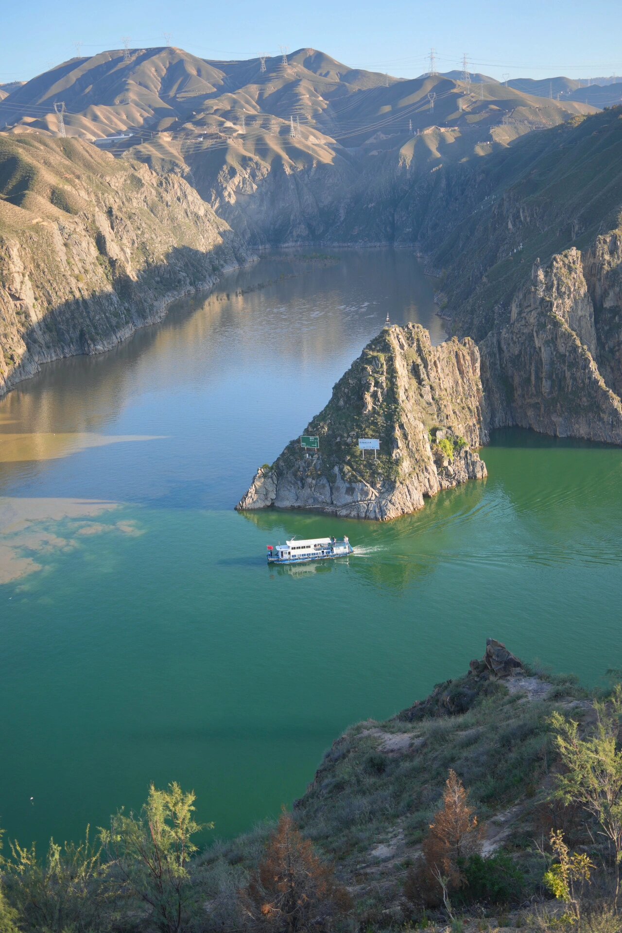 临夏|刘家峡水库 黄洮交汇,泾渭分明