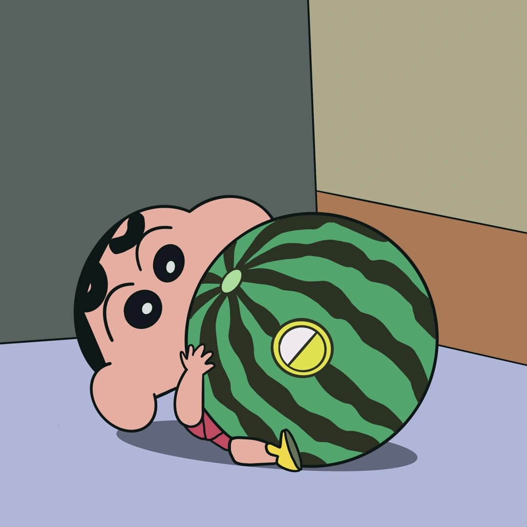 蜡笔小新头像 夏天快乐!#蜡笔小新# #头像# #优质头像