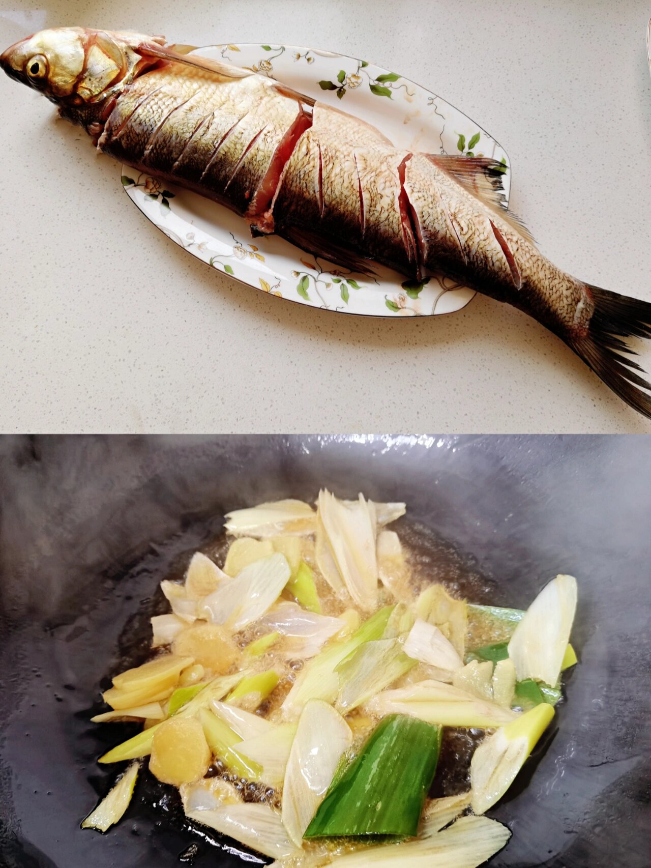 家常炖大白鱼🐟丨岛子鱼丨江鱼丨鲜美!