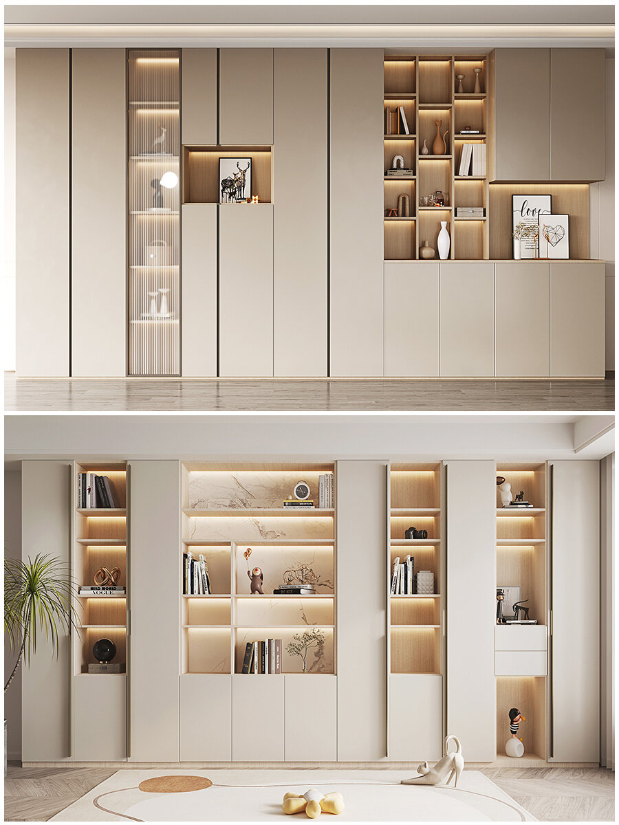 推荐14款大气时尚实用的现代风书房书柜设计