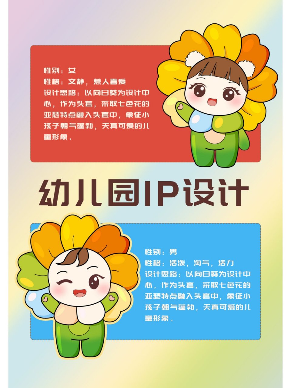 ip形象设计|校园吉祥物|ai矢量图 74用时:4天 98设计思路:以