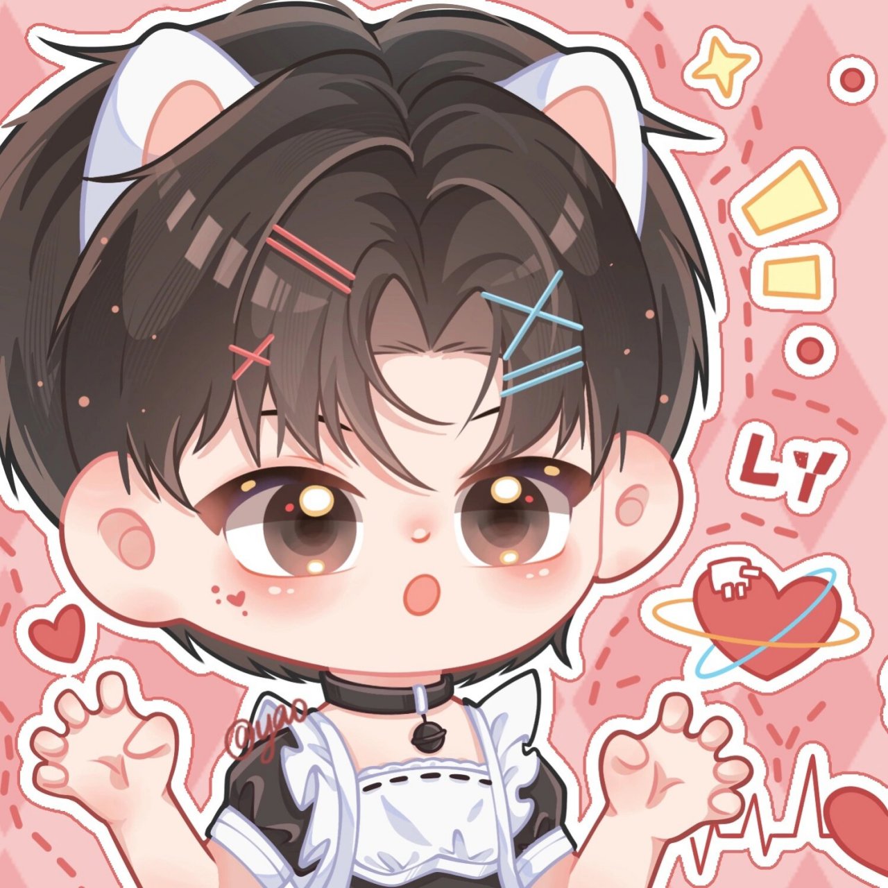 洛羿温小辉7015情头 头像自取 禁止07自印 下一对是狼狗和狐狸