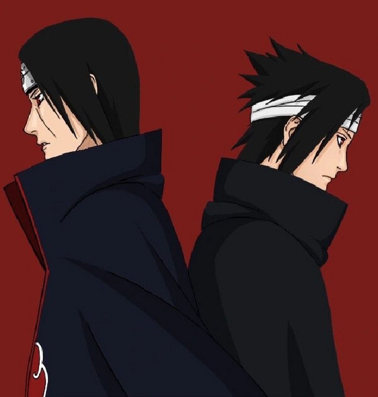 来看看宇智波两兄弟的超高颜值 佐助 鼬