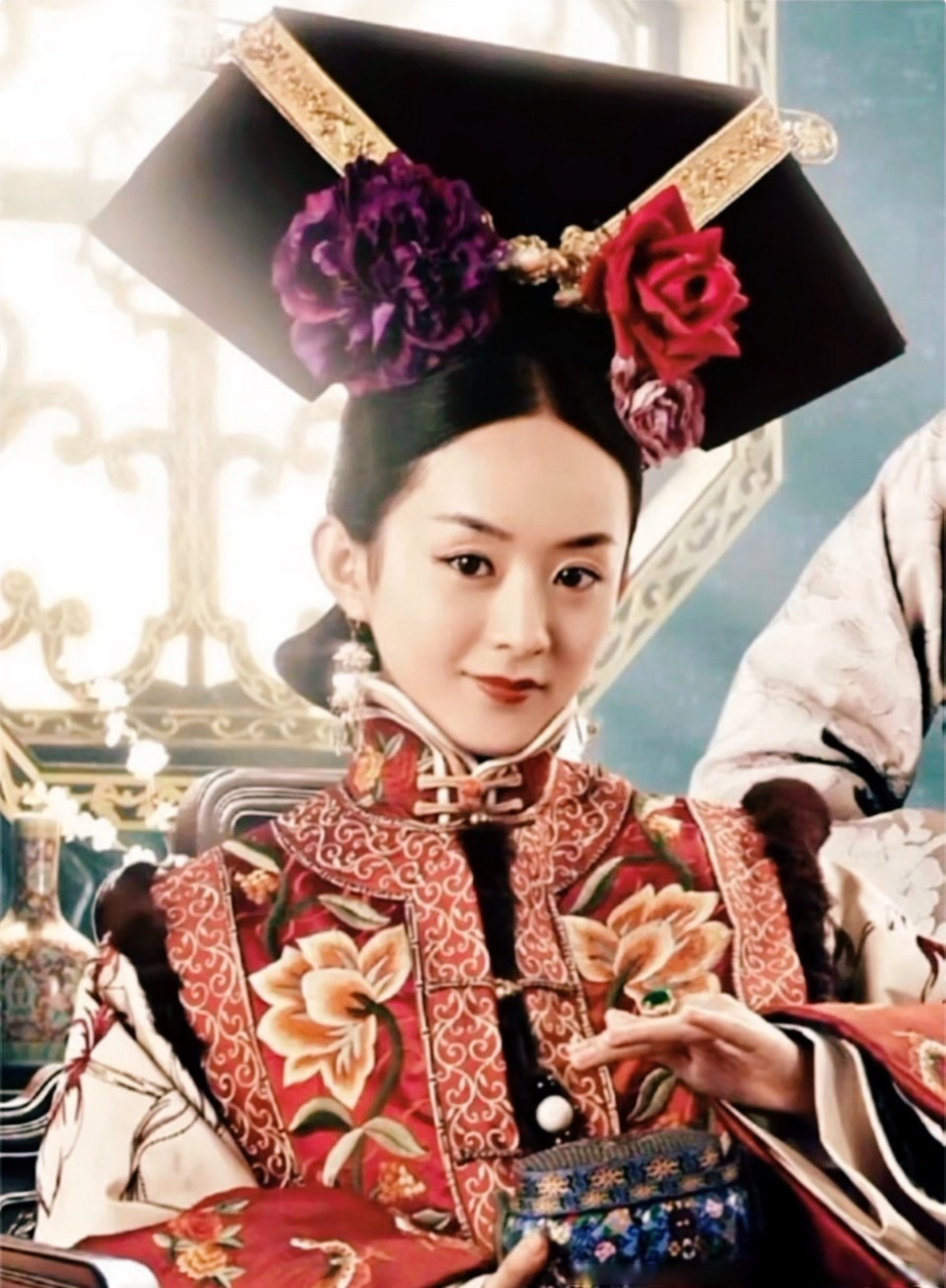 赵丽颖红色旗袍# 哇!梦回琉璃～[爱你]