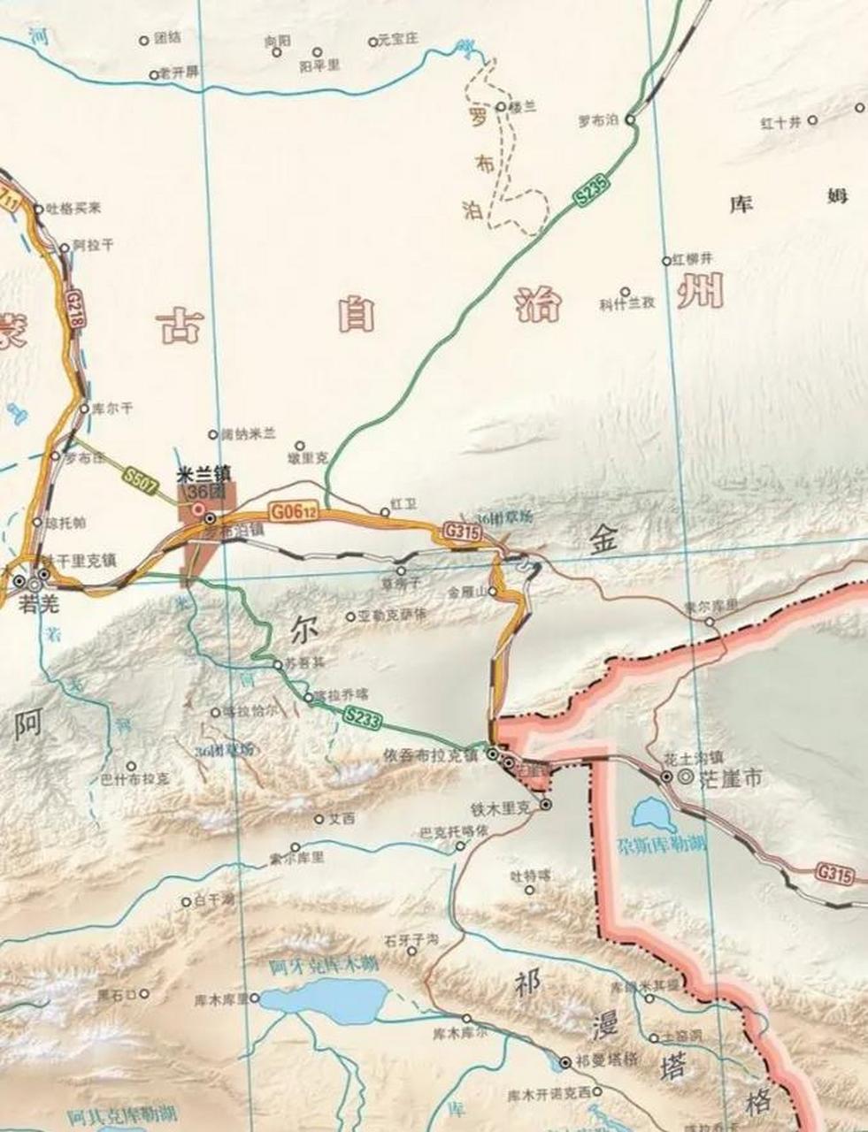 苍茫的天涯——茫崖市,位于青海省西部,跟新疆交界.