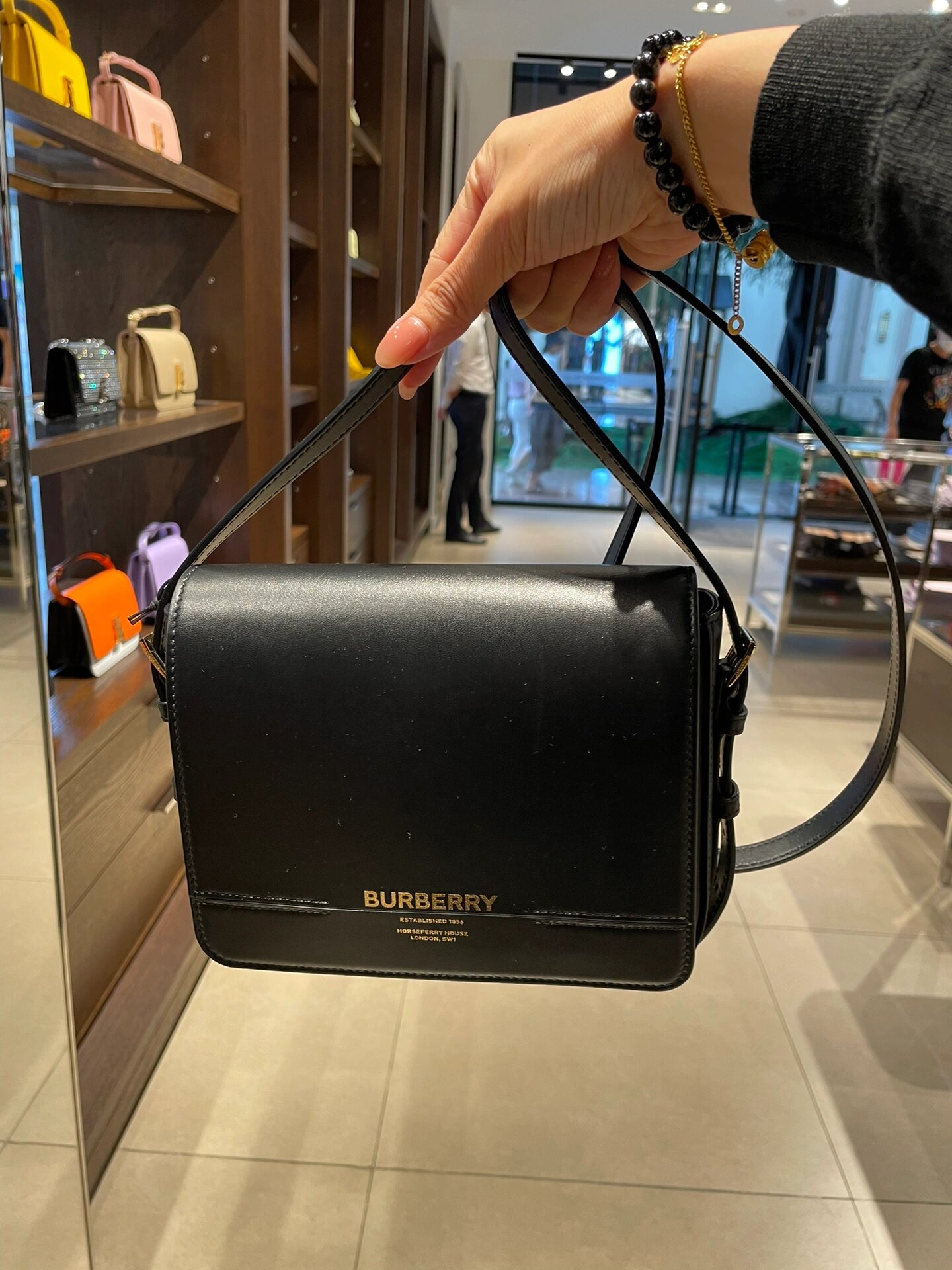 burberry 女包grace 牛皮 一口价捡便宜 #上海青浦奥特莱斯折扣店