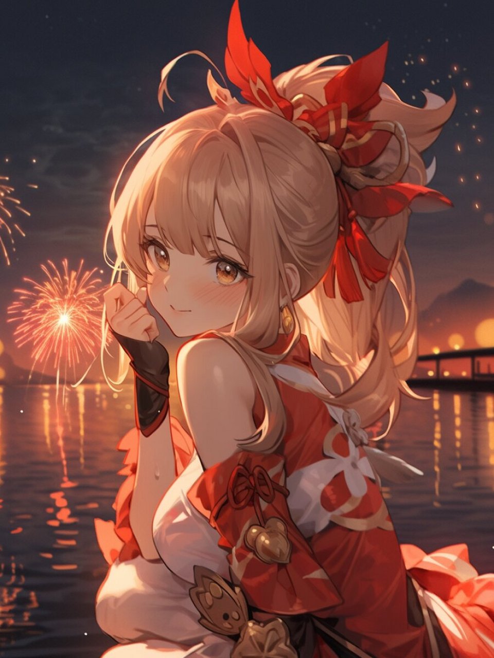 【原神壁纸】宵宫丨琉焰华舞丨part 2(上) (含完整咒语)左下角进入