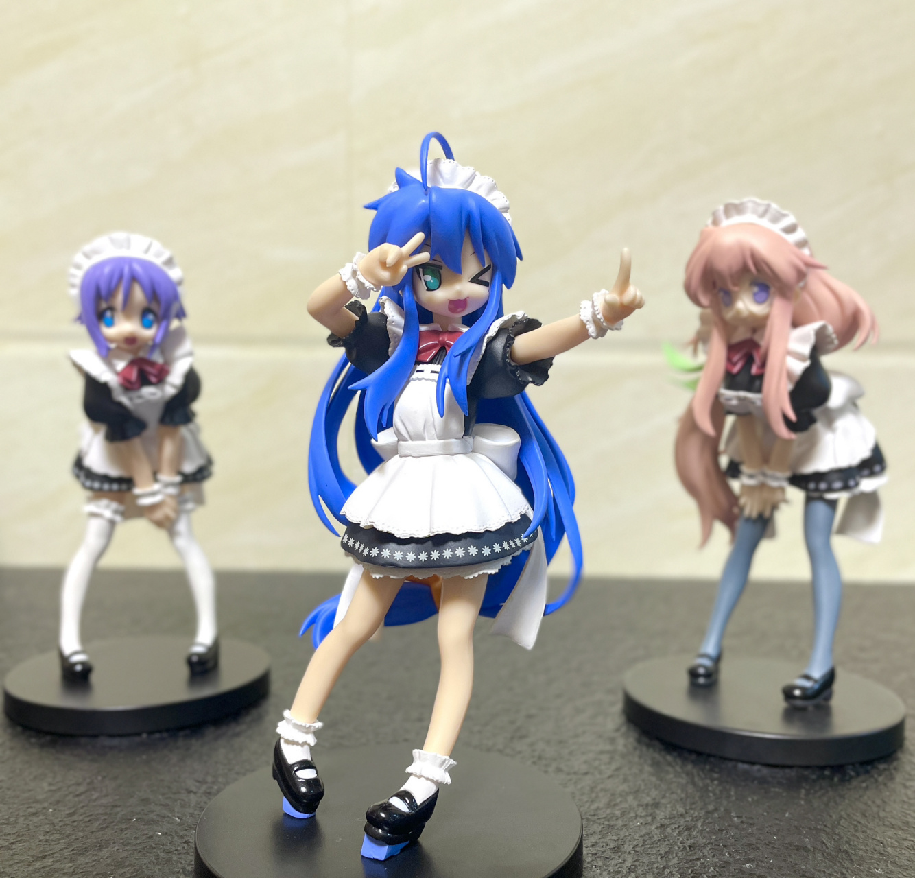 幸运星泉此方 高良美幸 佟司 十周年女仆手办 绝版超稀有 此方赛高!