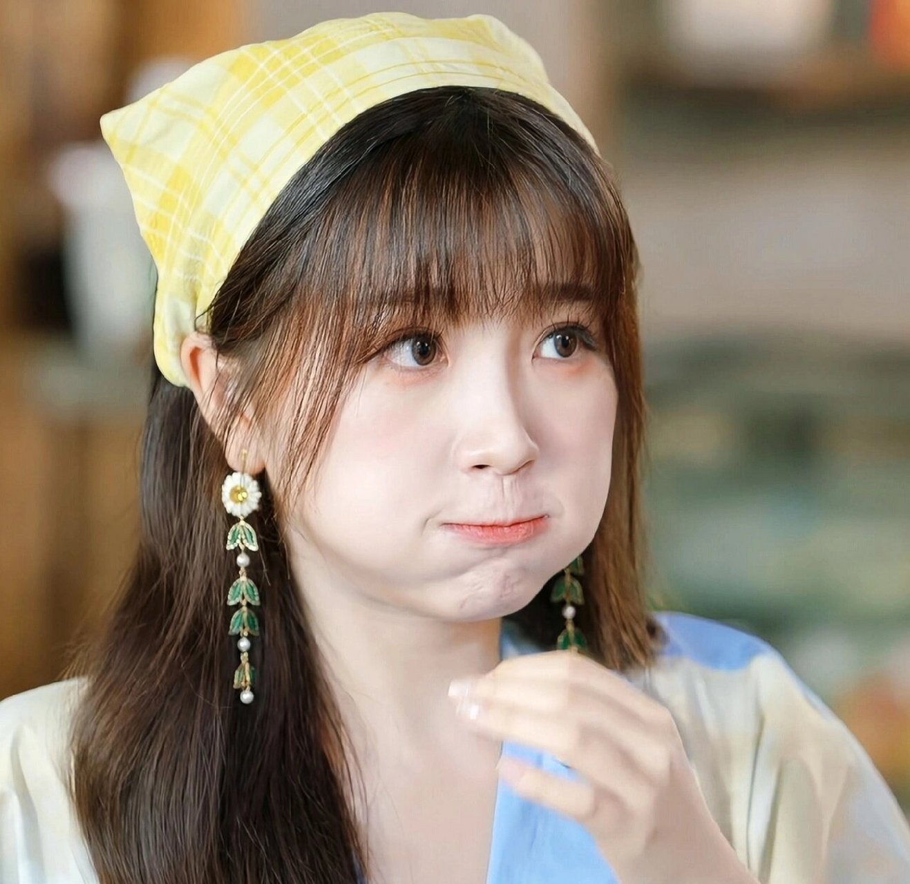 虞书欣嘟嘴合集,最后一张太可爱了吧 虞书欣小森林嘟嘴合集,古灵精怪