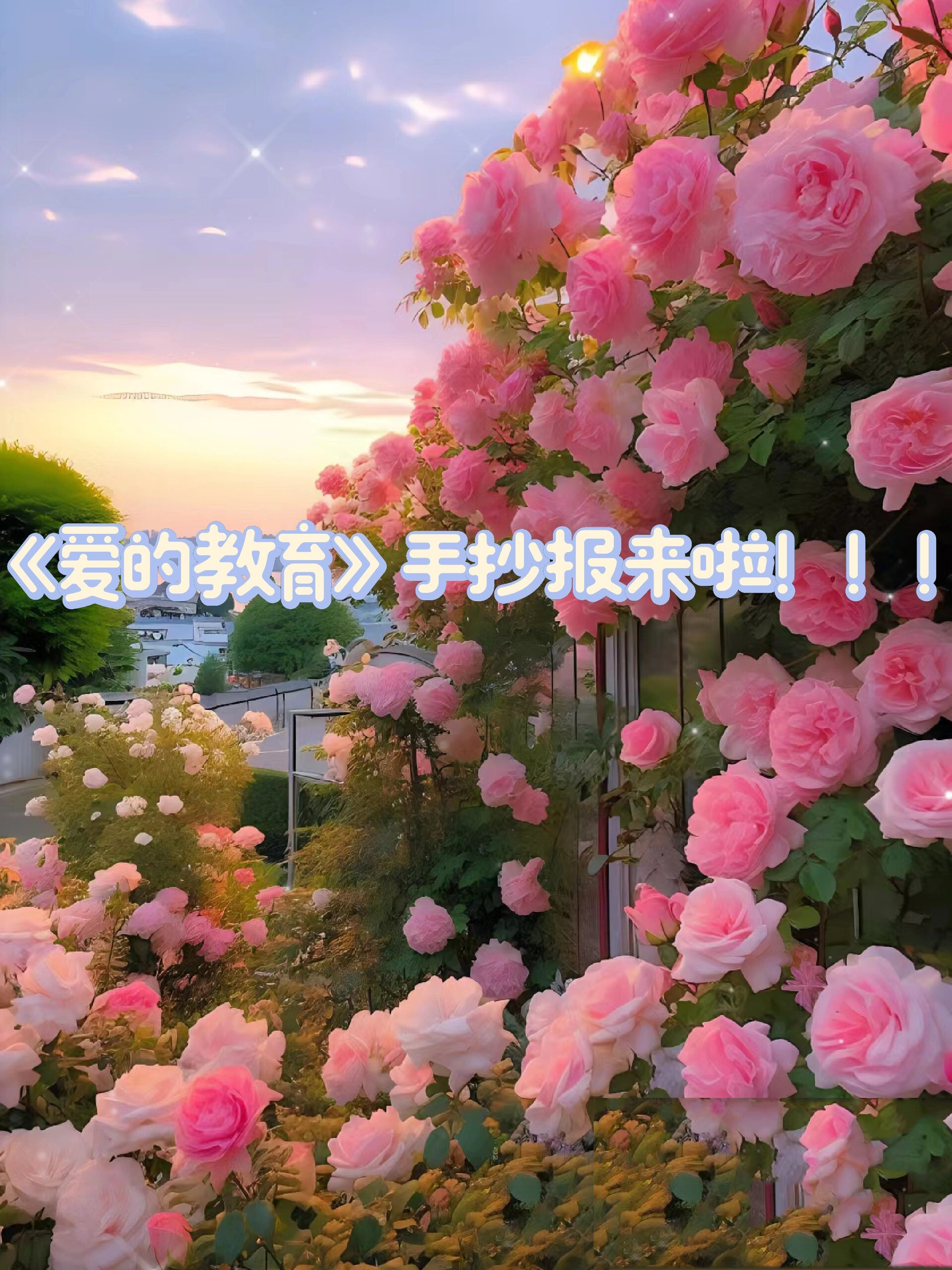 《爱的教育》手抄报