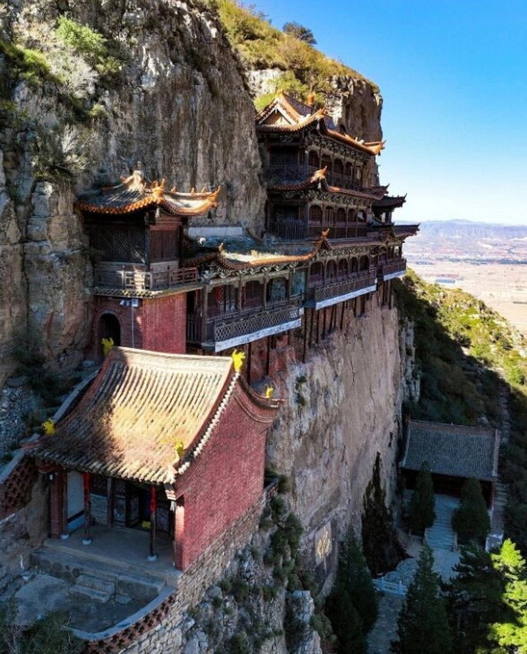 90山西大同周边小众景点一日游 给大家强烈推荐--广灵圣泉寺!