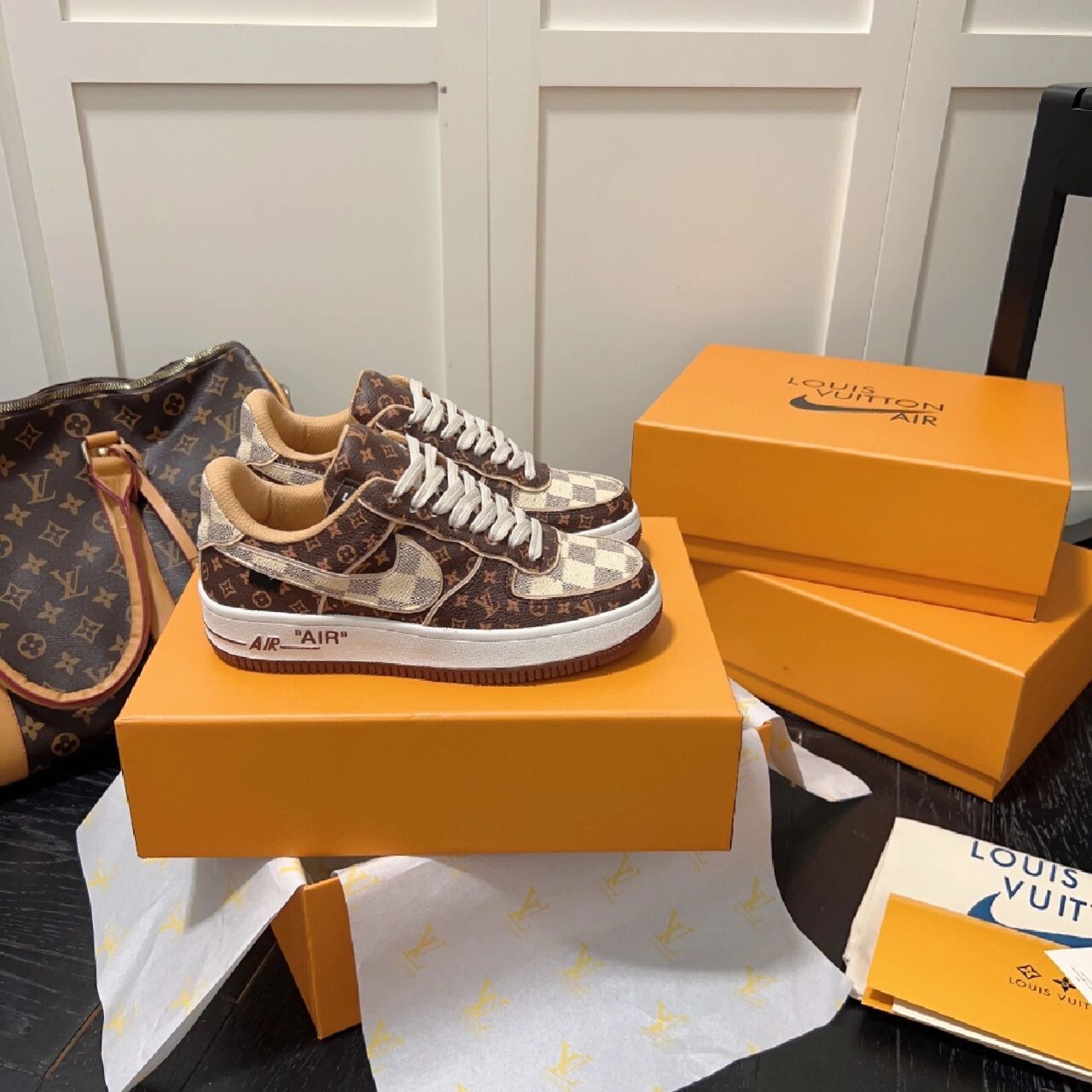 vuitton x nike air force1 22ss 重磅联名  virgil abloh 与 nike