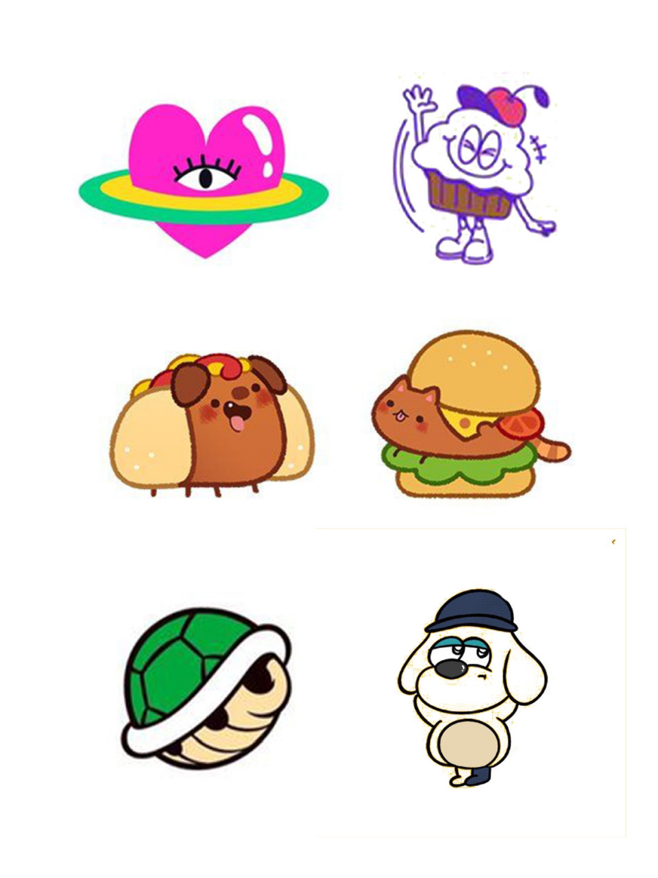 餐饮logo设计合集 餐饮logo设计合集 整理一套可爱趣味创意手绘logo