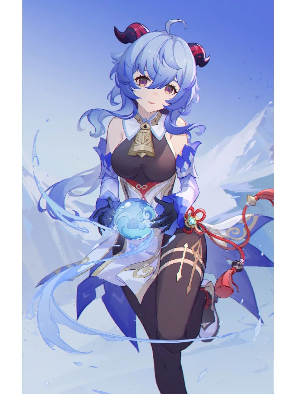 二次元美图|《原神》甘雨 获取原图请我,作品整理自pixiv,侵删～ p1