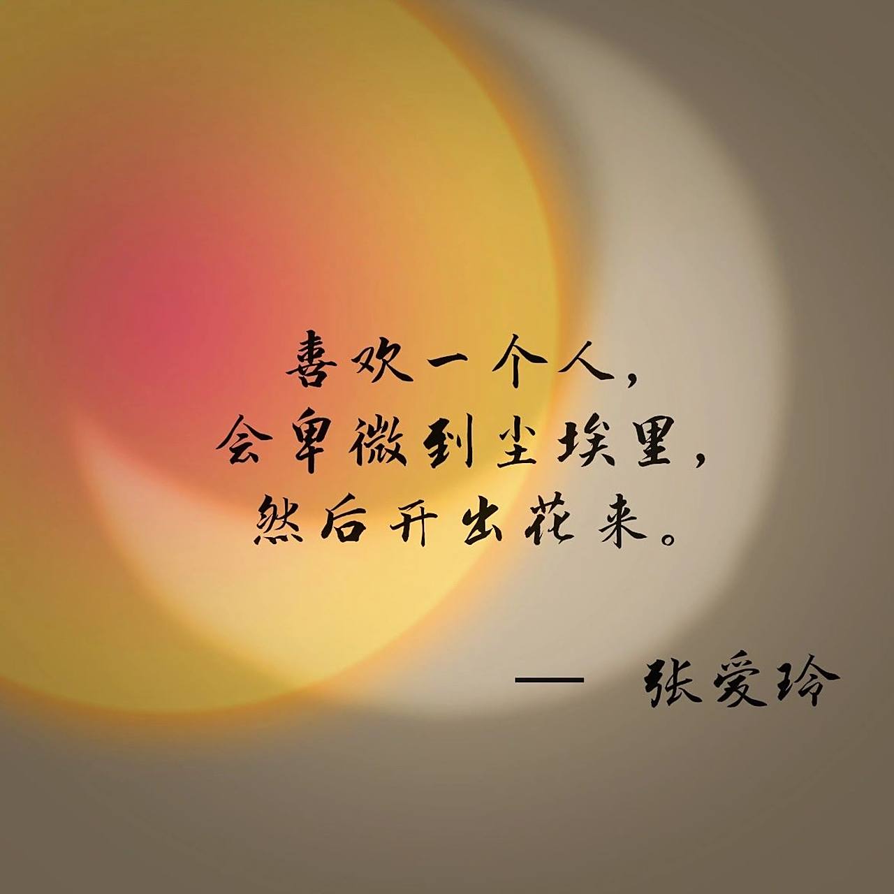 张爱玲语录|喜欢一个人,会卑微到尘埃里 79 人生最大的幸福,是发现