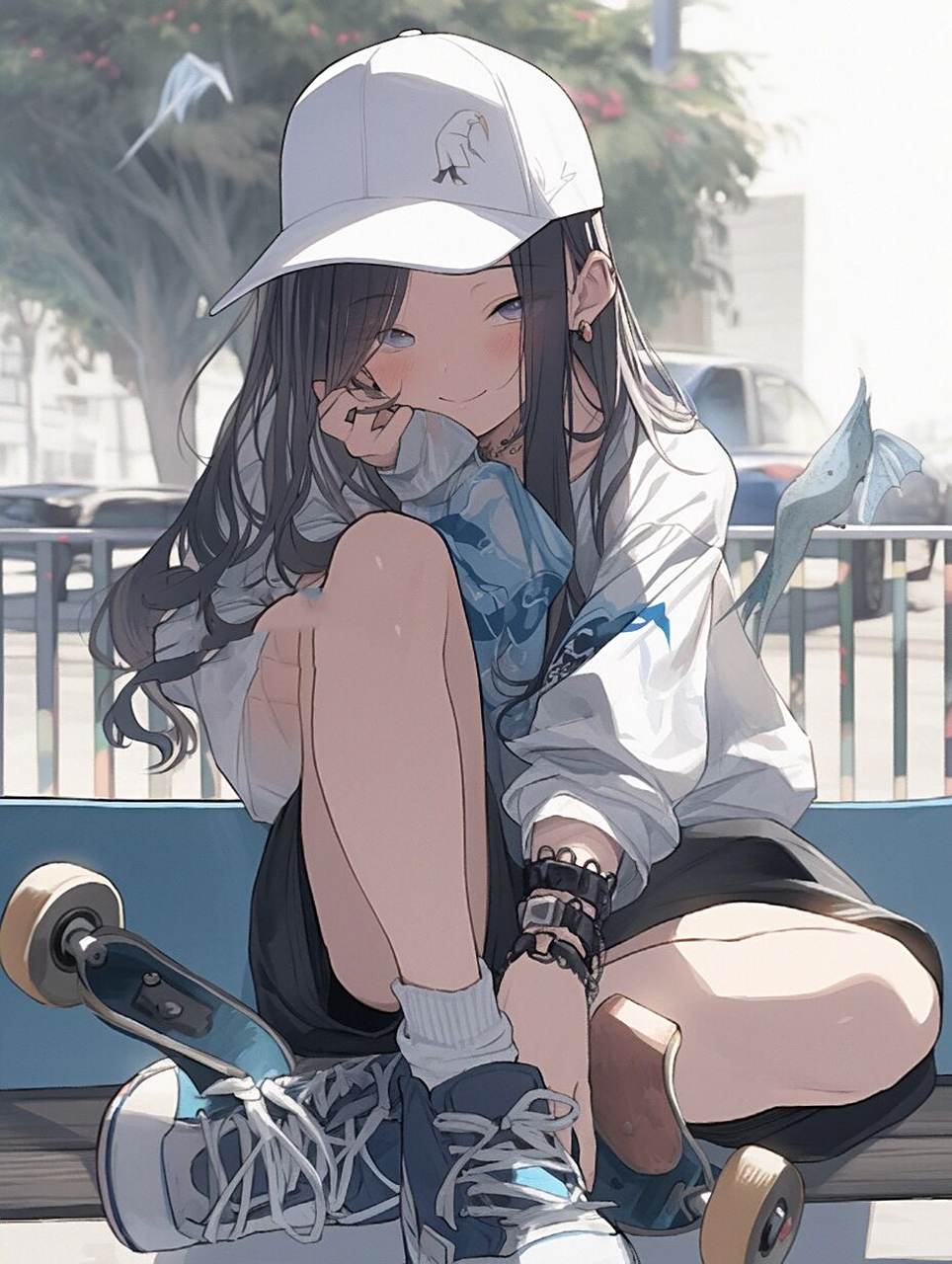 酷酷05滑板女孩 又是酷酷05女孩的一天