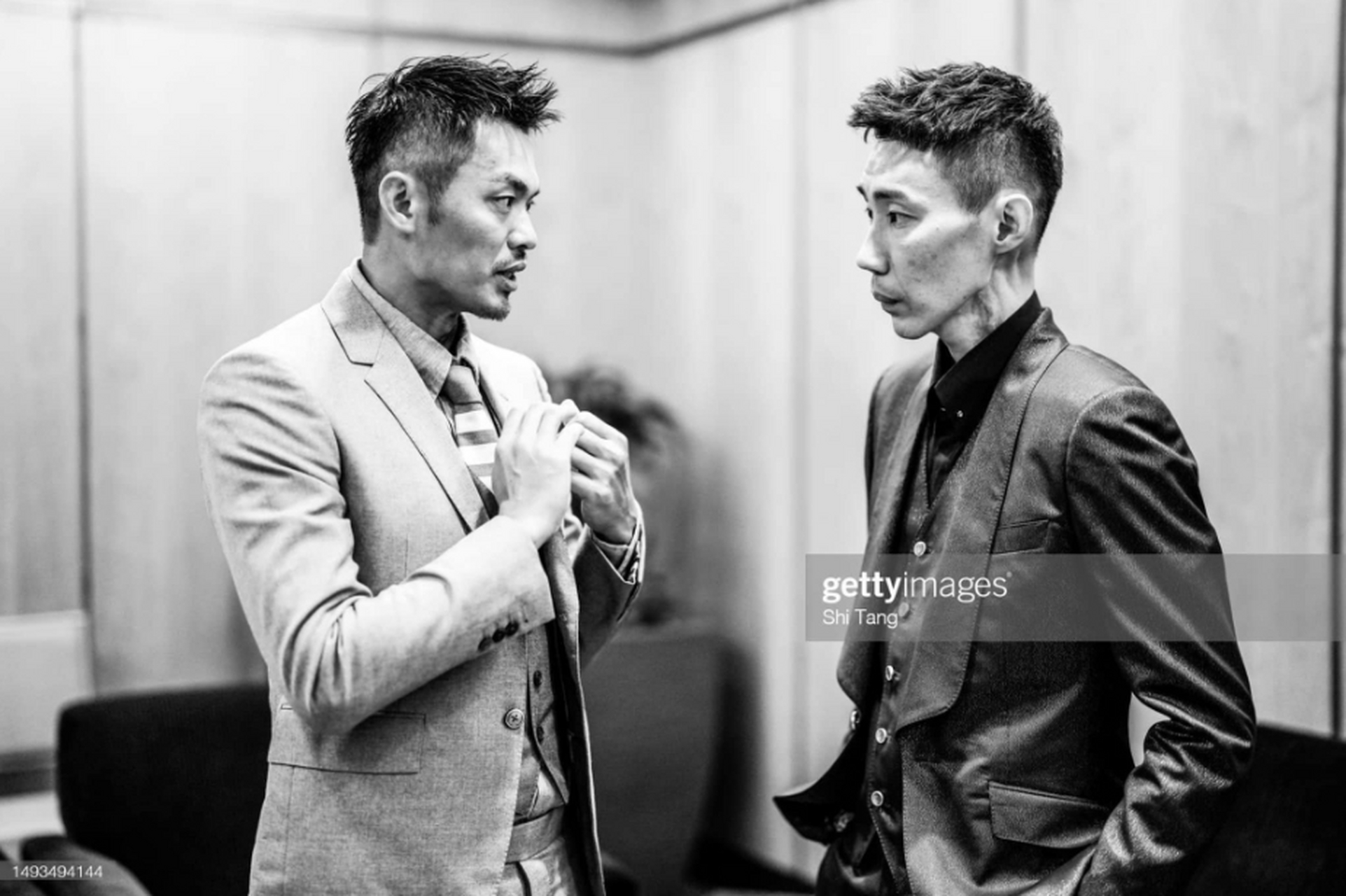 羽毛球# 这张照片蛋总和李宗伟太帥了吧![亲亲][亲亲]#林丹##李宗 