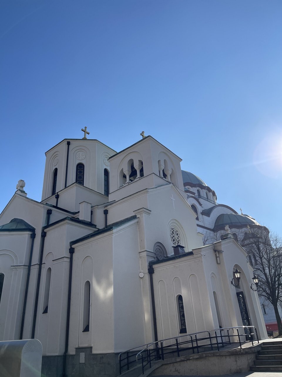 贝尔格莱德必来景点圣萨瓦教堂 如果来塞尔维亚旅行坐落在贝尔格莱德